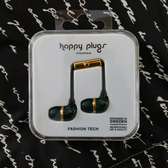 HappyPlugs IN-EAR
GREEN MARBLE
WIRED HEADPHONES - Picture 6 of 6